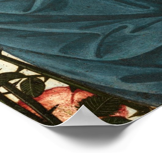 Madonna & Kind - Filippino Poster (Ecke)