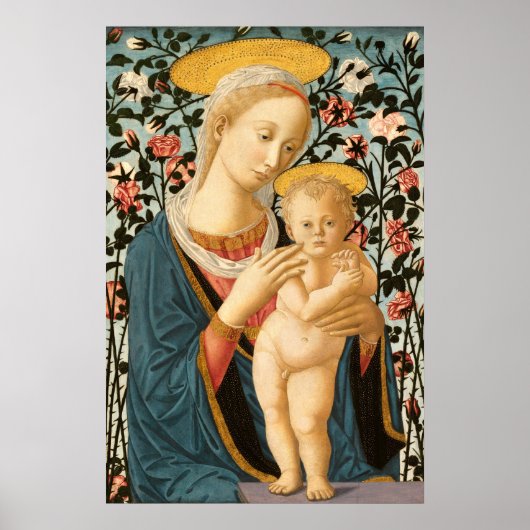 Madonna & Kind - Filippino Poster (Vorne)