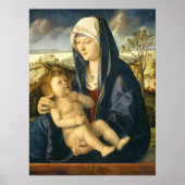 Madonna & Kind - Giovanni Bellini Gebäudes Poster (Vorne)