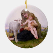 Madonna & Kind mit Lamm Weihnachtsschmuck (Hinten)