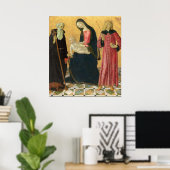 Madonna Kind - Neroccio de' Landi Frische Pasta ma Poster (Heimbüro)