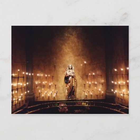 Madonna & Kind Postkarte (Vorderseite)