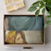 Madonna & Kind Traditionelle religiöse Weihnachten Seidenpapier (Geschenk)