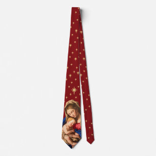 Madonna & Kind Weihnachtsgeschenke Priester Pastet Krawatte