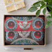 MADONNA, KINDER UND ANGELN NATIVITÄTSBLUMENKRONE R SEIDENPAPIER (Geschenk)