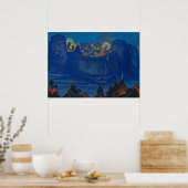 Madonna Laboris von Nicholas Roerich Poster (Küche)