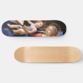Madonna lehrt das Kind Jesus Sandro Botticelli Skateboard (Horizontal)