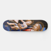 Madonna lehrt das Kind Jesus Sandro Botticelli Skateboard (Horizontal)