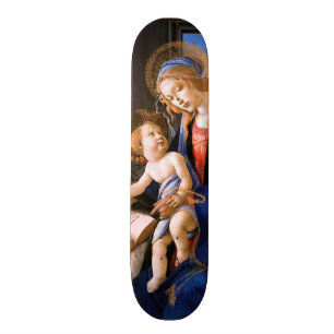 Madonna lehrt das Kind Jesus Sandro Botticelli Skateboard
