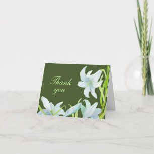 Madonna Lily Green Danke-Card Dankeskarte