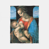 Madonna Litta, Leonardo da Vinci, 1490-1491 Fleecedecke (Vorderseite)