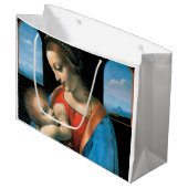 Madonna Litta, Leonardo da Vinci, 1490-1491 Große Geschenktüte (Vorderseite Schrägansicht)