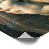 Madonna Litta, Leonardo da Vinci, 1490-1491 Poster (Ecke)