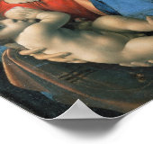 Madonna Litta, Leonardo da Vinci Kunst Poster (Ecke)