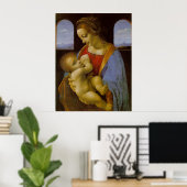 Madonna Litta von Leonardo Da Vinci Poster (Heimbüro)