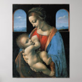 Madonna Litta von Leonardo da Vinci - Poster (Vorne)