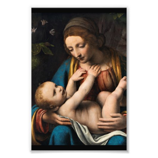 Madonna med Kristusbarnet.pg Fotodruck (Vorne)