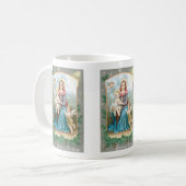 Madonna mit Christus-kind Kaffeetasse (Vorderseite Links)