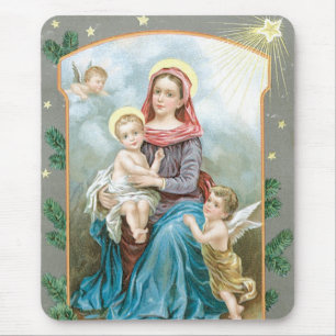 Madonna mit Christuskind Mousepad