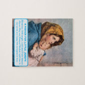 Madonna mit dem Christ Child Boy Keepake Puzzle (Horizontal)