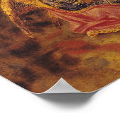 Madonna mit dem Christlichen Kind und den Engeln Poster (Ecke)