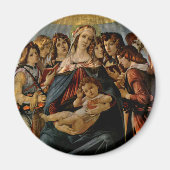 Madonna mit dem Granatapfel - Botticelli Magnet (Vorne)