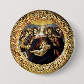 Madonna mit dem Granatapfel Button (Vorderseite)