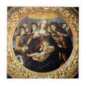 Madonna mit dem Granatapfel Fliese (Vorderseite)