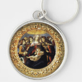 Madonna mit dem Granatapfel Schlüsselanhänger (Vorne)
