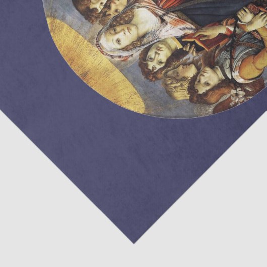 Madonna mit dem Granatapfel Seidenpapier (Ausschnitt)