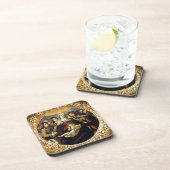 Madonna mit dem Granatapfel Untersetzer (Rechte Seite)