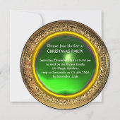 Madonna mit dem Granatapfel Weihnachtsfest Party G Einladung (Rückseite)