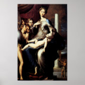 Madonna mit dem langen Neck Poster (Vorne)