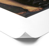 Madonna mit dem langen Neck Poster (Ecke)