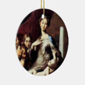 Madonna mit dem Long Neck von Parmigiano Keramik Ornament (Rechts)