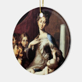 Madonna mit dem Long Neck von Parmigiano Keramik Ornament (Links)