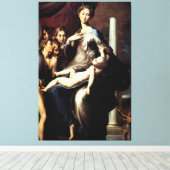 Madonna mit dem Long Neck von Parmigiano Leinwanddruck (Insitu (Holzboden))