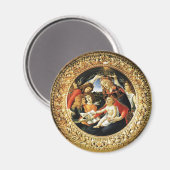 Madonna mit dem Magnificat Magnet (Vorderseite/Rückseite)
