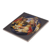 Madonna mit dem Magnificat von Botticelli Fliese (Seite)