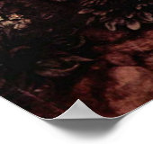 Madonna mit den Felsen von Leonardo da Vinci Poster (Ecke)