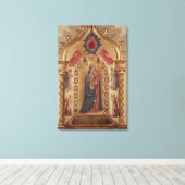 Madonna mit den Sternen Leinwanddruck (Insitu (Holzboden))