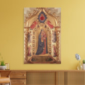 Madonna mit den Sternen Leinwanddruck (Insitu (Wohnzimmer))