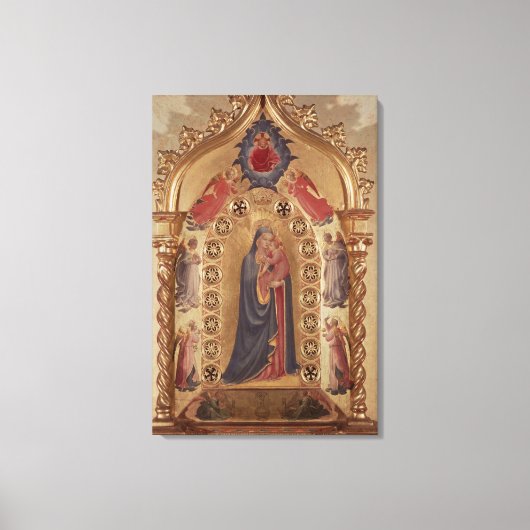Madonna mit den Sternen Leinwanddruck (Vorderseite)