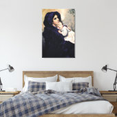Madonna mit den Straßen Leinwanddruck (Insitu (Schlafzimmer))