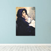 Madonna mit den Straßen Leinwanddruck (Insitu (Holzboden))