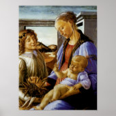 Madonna mit der Eucharistin Poster (Vorne)