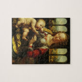 Madonna mit der Narbe von Leonardo da Vinci Puzzle (Horizontal)