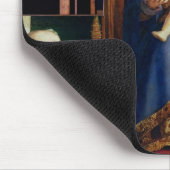 Madonna mit Heiligem Nicholas von Bari Mousepad (Ecke)