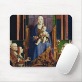 Madonna mit Heiligem Nicholas von Bari Mousepad (Mit Mouse)