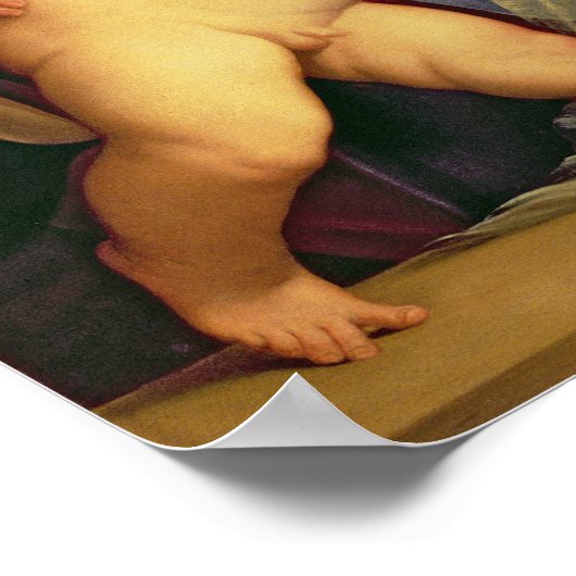 Madonna mit Joseph Poster (Ecke)